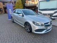 Used Mercedes A180 AMG line 109 HP (80 kW) 2017 Silver Hatchback