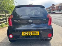 Used Kia Picanto 84 HP (61 kW) 2016 Black Hatchback