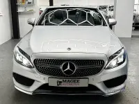 Used Mercedes C220 AMG line 2018 Silver Cabriolet