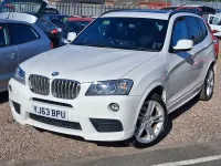 Used BMW X3 M Sport 258 HP (189 kW) 2013 White SUV