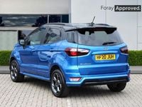 Used Ford Ecosport ST-Line 123 HP (90 kW) 2020 Desert island blue SUV