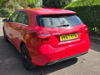 Used Mercedes A180 2017 Red Hatchback