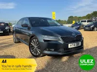 Used Skoda Superb 280 HP (205 kW) 2016 Grey Hatchback