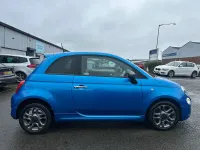 Used Fiat 500 S 85 HP (62 kW) 2016 Blue Hatchback