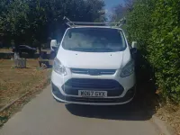 Used Ford Transit Custom Limited 130 HP (95 kW) 2018 White Van