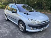 Used Peugeot 206 2003 Silver Estate