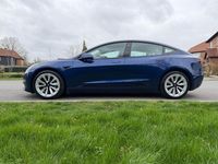 Used Tesla Model 3 Long Range AWD 77 kW (106 HP) 2021 Blue Sedan