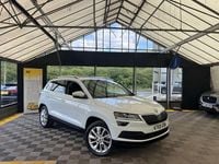 Used Skoda Karoq SE L 150 HP (110 kW) 2020 White SUV