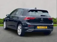 Used VW Golf VIII Style 128 HP (94 kW) 2021 Black Hatchback