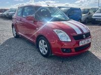 Usado Suzuki Swift GLX 102 HP (75 kW) 2008 Vermelho Citadino