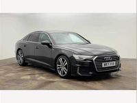 Begagnad Audi A6 S-Line 200 HK (147 kW) 2021 Svart Sedan