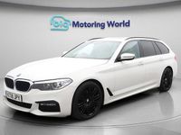 Used BMW 530 M Sport 252 HP (185 kW) 2018 White Estate
