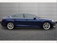 Used Audi A5 Sportback Sport 150 HP (110 kW) 2023 Blue Hatchback
