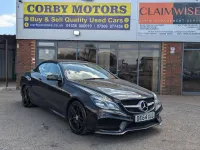 Używany Mercedes E350 AMG line 258 KM (189 kW) 2015 Czarny Kabriolet