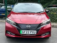 Used Nissan Leaf N-Connecta 110 kW (150 HP) 2022 Red Hatchback