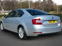 Used Skoda Octavia SE L 147 HP (108 kW) 2017 Silver Hatchback