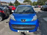 Used Peugeot 107 Sportium 68 HP (50 kW) 2011 Blue Hatchback