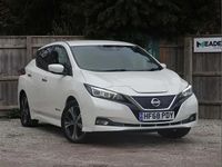 Used Nissan Leaf Tekna 110 kW (150 HP) 2018 White Hatchback