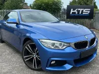 Used BMW 420 M Sport 184 HP (135 kW) 2015 Blue Cabriolet