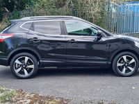 Used Nissan Qashqai N-Connecta 116 HP (85 kW) 2017 Black SUV