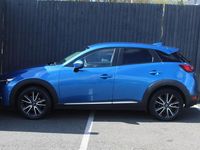 Begagnad Mazda CX-3 Inclusive 105 HK (77 kW) 2017 Blå SUV