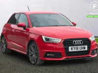 Used Audi A1 Black Edition 2018 Red Hatchback