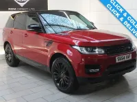 Second-hand Land Rover Range Rover Sport HSE Dynamic 292 CP (214 kW) 2014 Roșu SUV