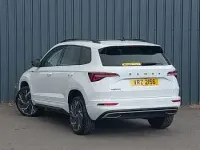 Used Skoda Karoq SportLine 150 HP (110 kW) 2024 White SUV