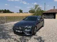 Used Mercedes E220 AMG line 194 HP (142 kW) 2018 Grey Sedan