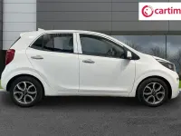Used Kia Picanto 83 HP (61 kW) 2018 White Hatchback
