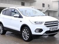 Used Ford Kuga Titanium 120 HP (88 kW) 2019 Frozen white SUV