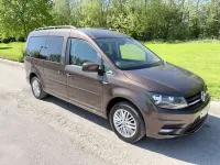 Used VW Caddy Life 122 HP (89 kW) 2020 Brown MPV