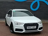 Used Audi A4 Black Edition 150 HP (110 kW) 2017 White Estate