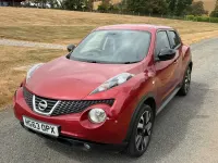 Used Nissan Juke N-TEC 2014 Red SUV