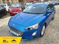 Used Ford Focus Titanium 125 HP (91 kW) 2022 Blue Hatchback