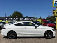 Used Mercedes C200 AMG Line Premium 184 HP (135 kW) 2020 White Coupe