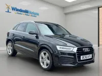 Used Audi Q3 S-line plus 184 HP (135 kW) 2016 Black SUV