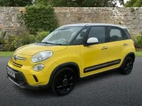 Used Fiat 500L Trekking 2014 Yellow MPV