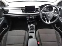 Used Kia Rio 99 HP (72 kW) 2023 Blue Hatchback
