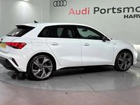 Used Audi A3 Black Edition 150 HP (110 kW) 2025 White Hatchback