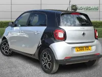 Used Smart ForFour Premium 71 HP (52 kW) 2016 Silver Hatchback