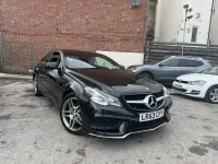 Used Mercedes E220 AMG 170 HP (125 kW) 2013 Black Coupe