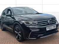 Used VW Tiguan R-line 190 HP (139 kW) 2022 Black SUV