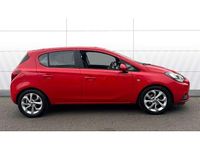 Used Vauxhall Corsa 90 HP (66 kW) 2018 Red Hatchback