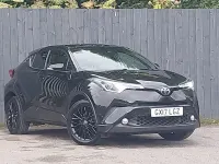Used Toyota C-HR 115 HP (84 kW) 2017 Black SUV
