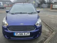 Second-hand Ford Ka Plus Zetec 85 CP (62 kW) 2017 Albastru Hatchback