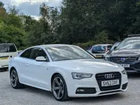 Used Audi A5 Black Edition 168 HP (123 kW) 2013 White Coupe