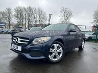 Begagnad Mercedes C200 Executive 184 HK (135 kW) 2016 Blå Sedan