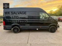Used VW Crafter Startline 140 HP (102 kW) 2021 Black Van