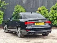 Used Audi A3 Black Edition 150 HP (110 kW) 2017 Black Sedan